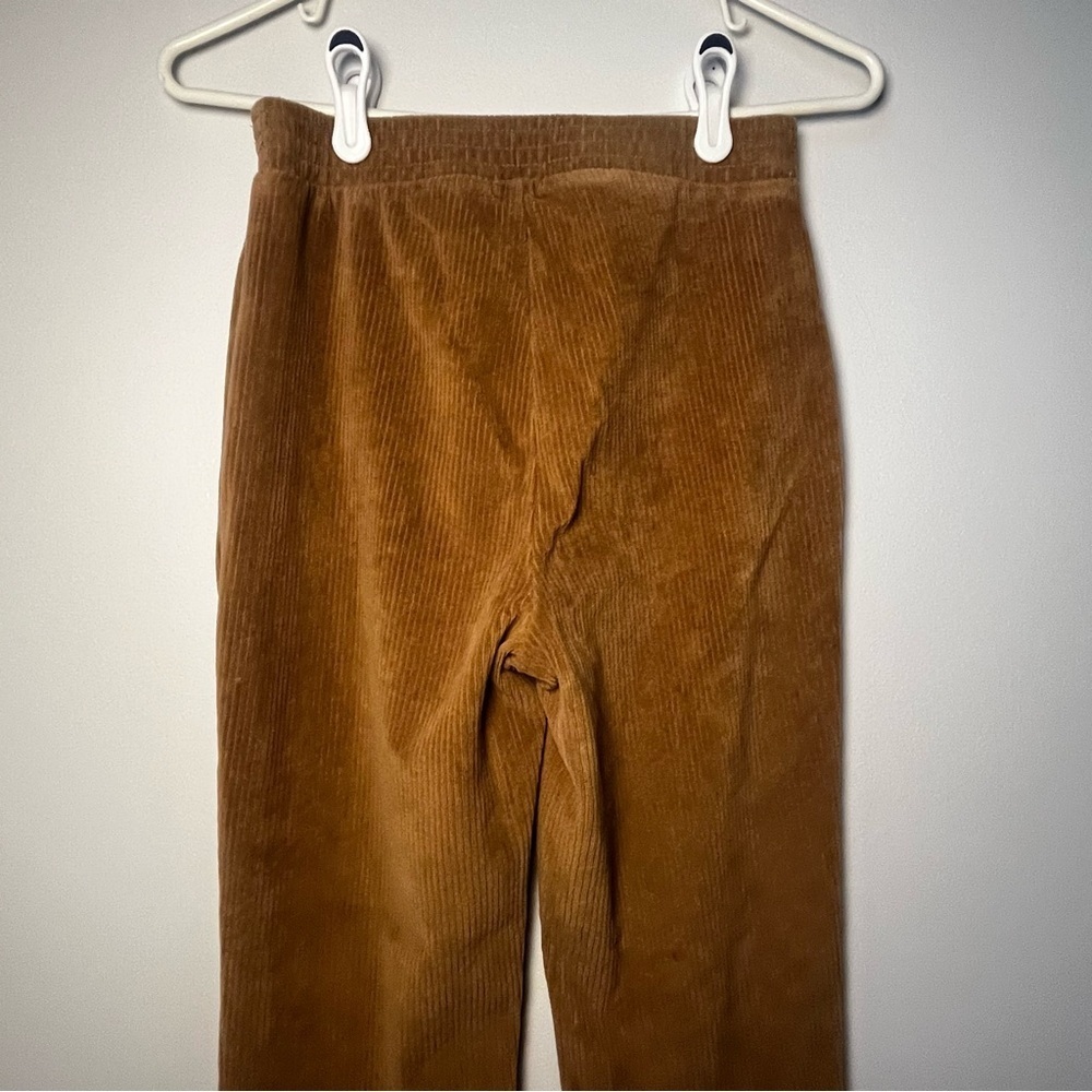 Aerie Tan Corduroy Flare Pants Textured Size XS - Picture 5 of 9